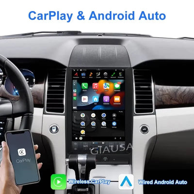 2010–2019 Ford Taurus Wireless CarPlay & Android Auto Screen Upgrade