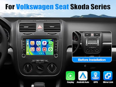 2006–2010 Volkswagen Jetta Wireless CarPlay & Android Auto Upgrade — Plug and Play