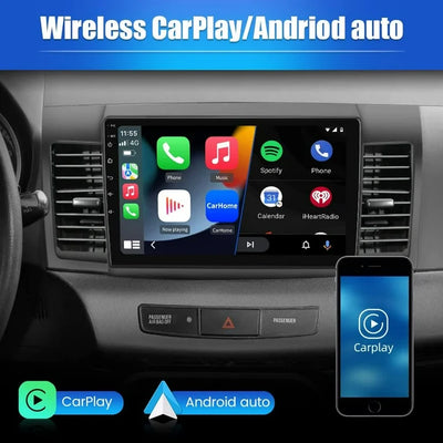 2008–2017 Mitsubishi Lancer Wireless CarPlay & Android Auto Upgrade — Plug and Play