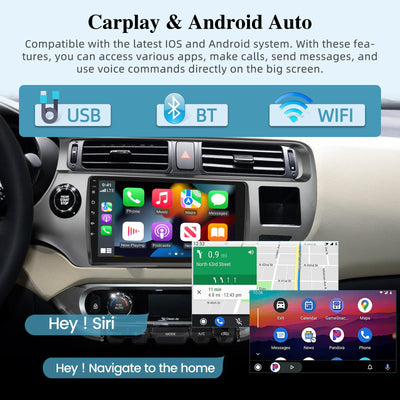 2012–2017 Kia Rio Wireless CarPlay & Android Auto Upgrade — Plug and Play