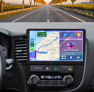 2014–2020 Mitsubishi Outlander Wireless CarPlay & Android Auto Upgrade — Plug and Play