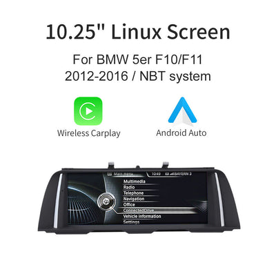 2010–2016 BMW 5 Series (F10/F11) Wireless CarPlay & Android Auto Upgrade — Plug and Play