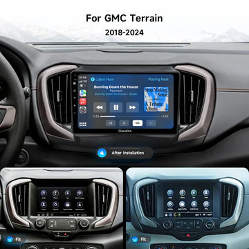 2018–2026 GMC Terrain Wireless CarPlay & Android Auto Upgrade — Plug and Play