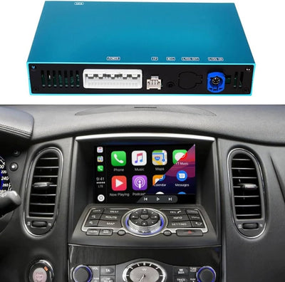 Wireless CarPlay Module | Compatible Infiniti QX QX80 QX70 JX QX60 QX50 EX FX M Sedan Q70 Q60 Convertible
