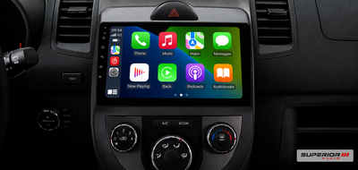 2010–2013 Kia Soul Wireless CarPlay & Android Auto Upgrade — Plug and Play