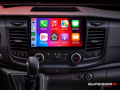 2018–2024 Ford Transit Wireless CarPlay & Android Auto Upgrade — Plug and Play