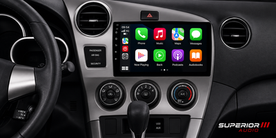 2009–2014 Toyota Matrix Wireless CarPlay & Android Auto Upgrade — Plug and Play
