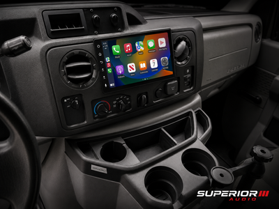 2009–2014 Ford E-150 / E-250 / E-350 Wireless CarPlay & Android Auto Upgrade — Plug and Play