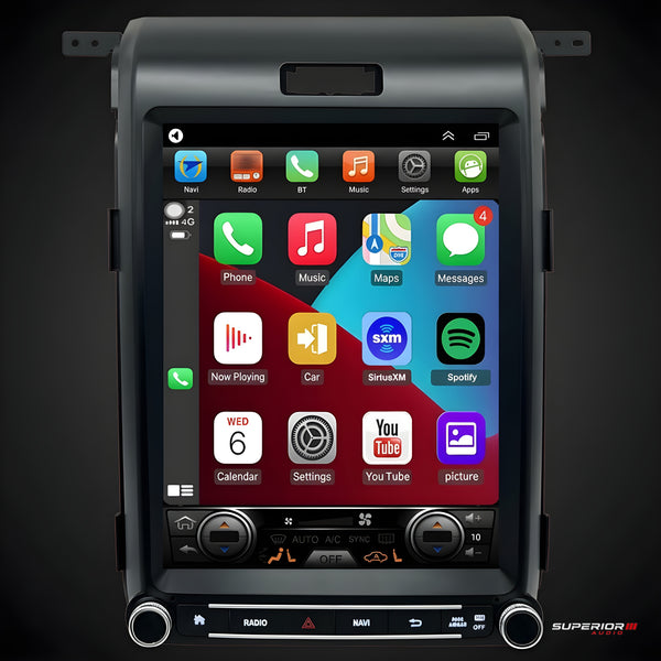 2012-2014 Ford F-150 Tesla Style CarPlay Unit