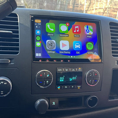 2007–2013 GMC Sierra 1500 Wireless CarPlay & Android Auto Upgrade — Plug and Play
