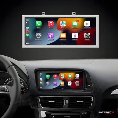 2009–2017 Audi Q5 (8R) — 8.9" Wireless CarPlay & Android Auto Upgrade — Plug and Play
