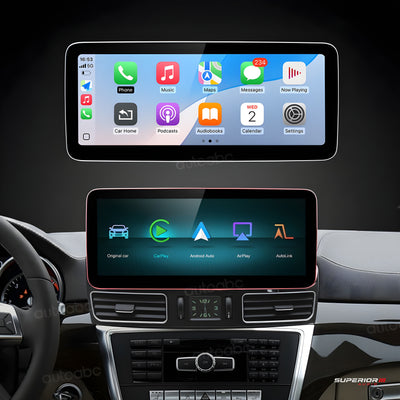 Mercedes-Benz ML & GL (NTG4.5) — 12.3" Wireless CarPlay & Android Auto Upgrade