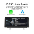 2013–2016 BMW 3 & 4 Series F30 F36 NBT wireless CarPlay & Android Auto screen