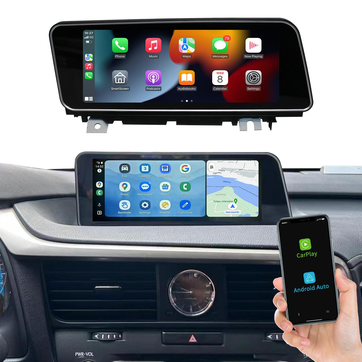 Lexus RX 2009-2021 10.25 inch wireless CarPlay Android Auto screen