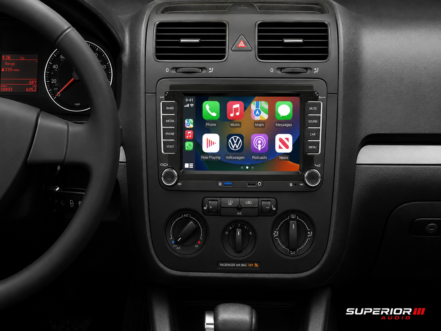 1999–2005 Volkswagen Jetta Wireless CarPlay & Android Auto Upgrade — Plug and Play
