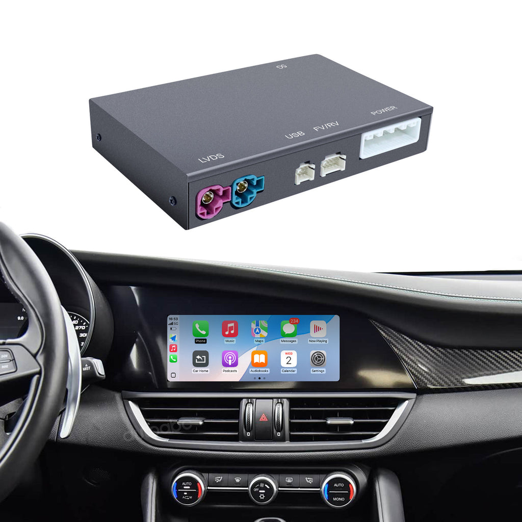 Alfa Romeo wireless CarPlay Android Auto module