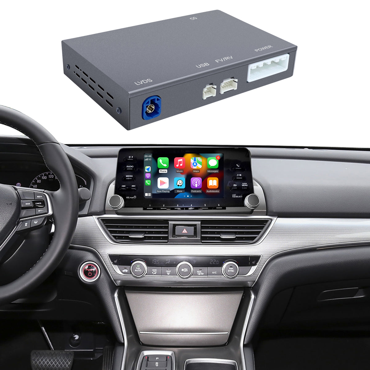 Honda Accord Inspire wireless CarPlay Android Auto module