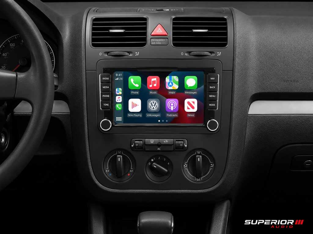 2006–2010 Volkswagen Jetta Wireless CarPlay & Android Auto Upgrade — Plug and Play