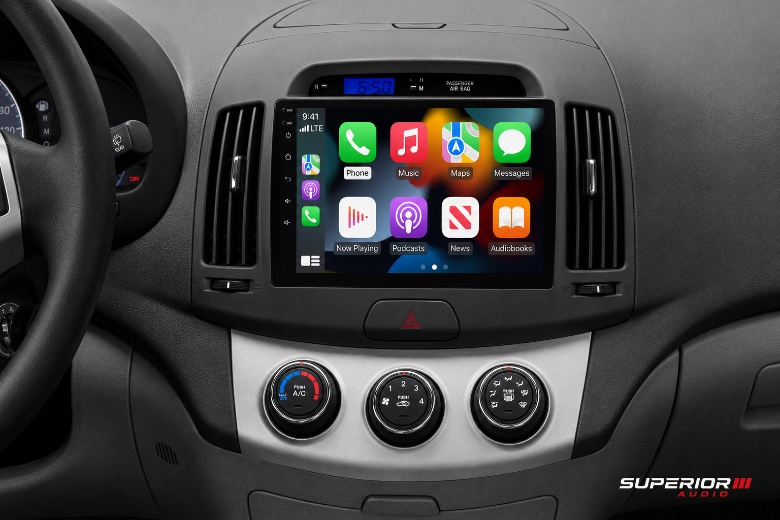 2007–2010 Hyundai Elantra Wireless CarPlay & Android Auto Upgrade — Plug and Play