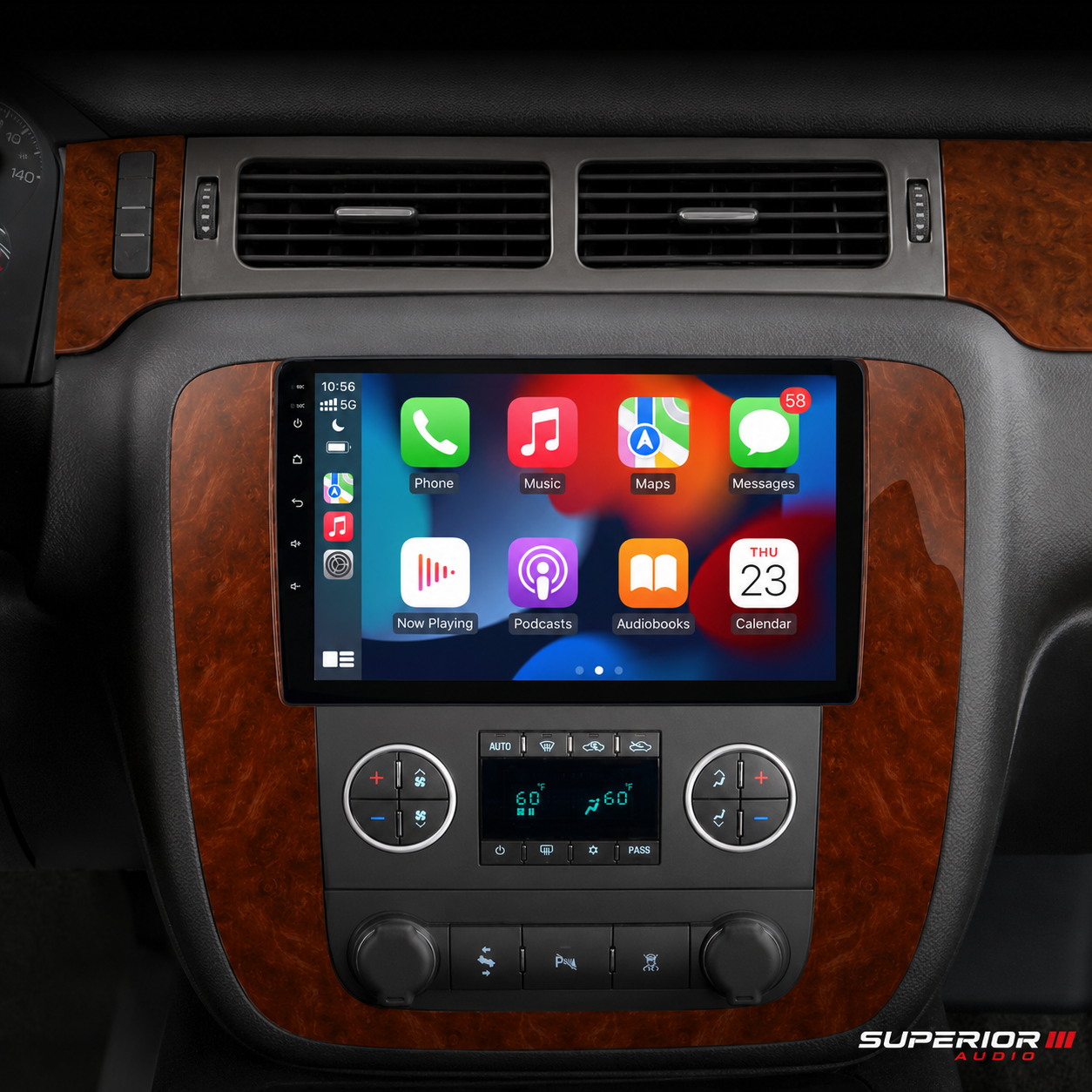 2007–2014 GMC Yukon Wireless CarPlay & Android Auto Upgrade — Plug and Play
