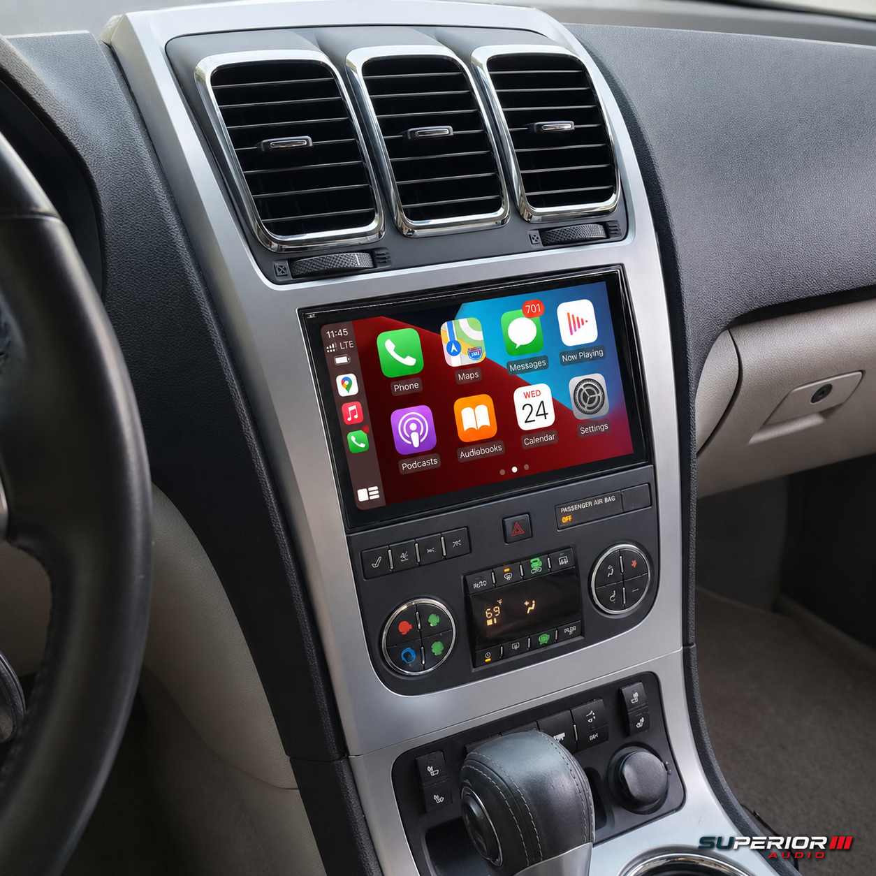 2007–2016 GMC Acadia Wireless CarPlay & Android Auto Upgrade — Plug and Play