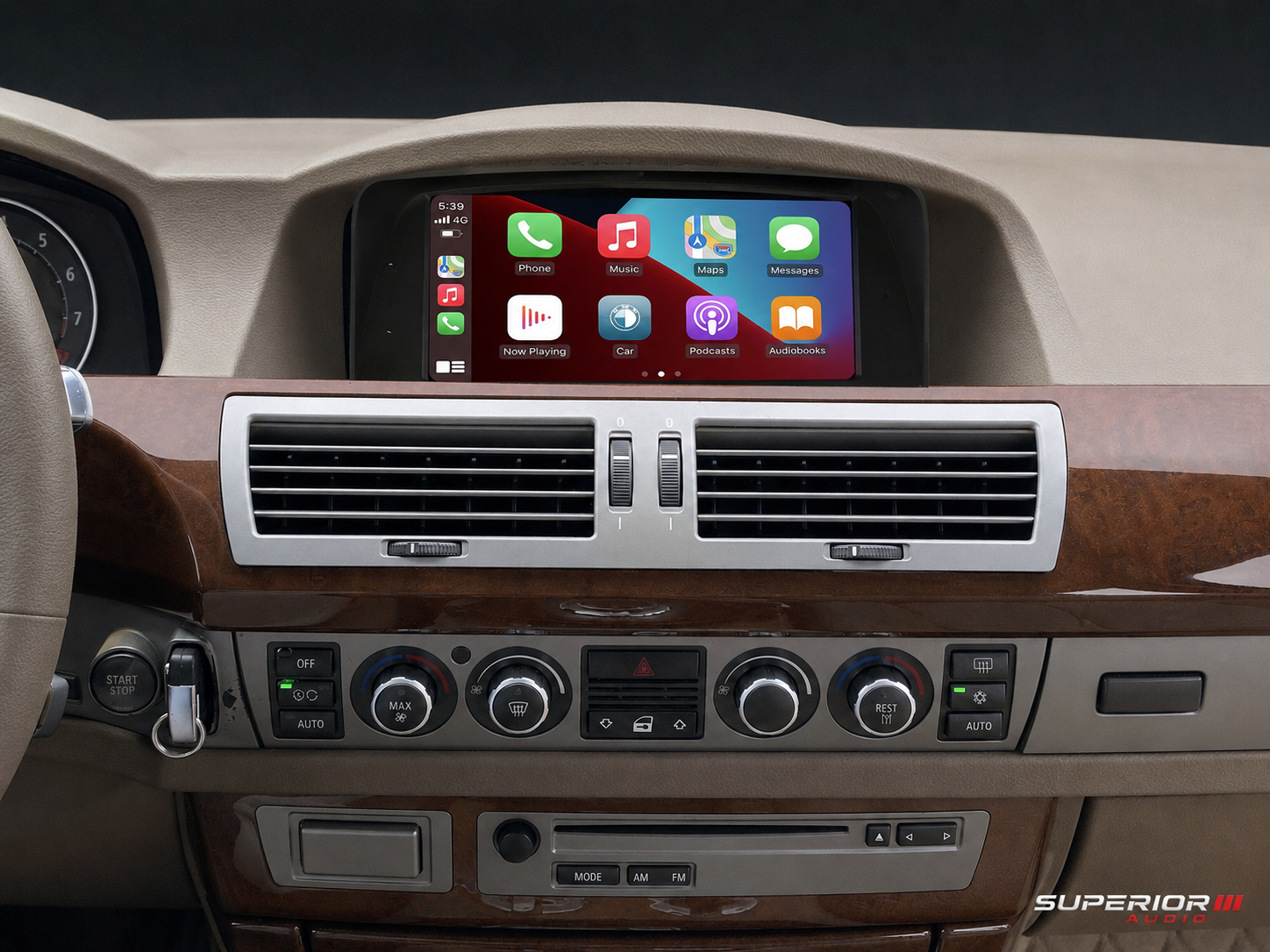 2008–2013 BMW 1/2 Series Wireless CarPlay & Android Auto Upgrade — Plug and Play