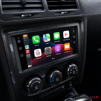 2008–2014 Dodge Challenger Wireless CarPlay & Android Auto Upgrade — Plug and Play