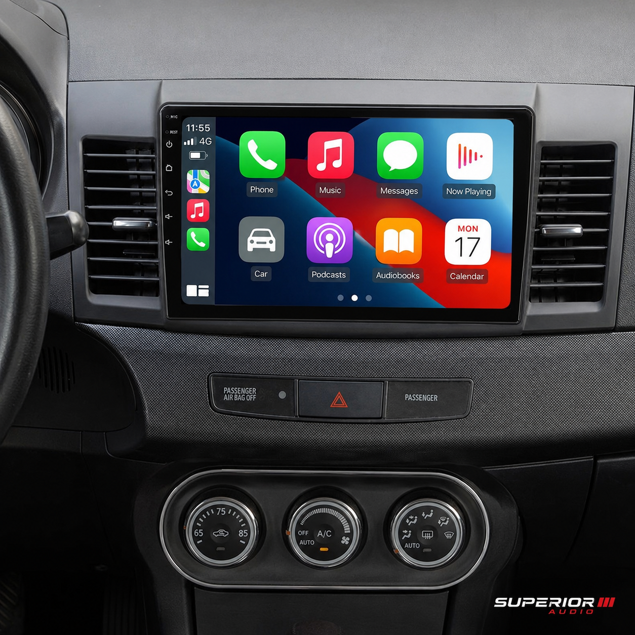 2008–2017 Mitsubishi Lancer Wireless CarPlay & Android Auto Upgrade — Plug and Play