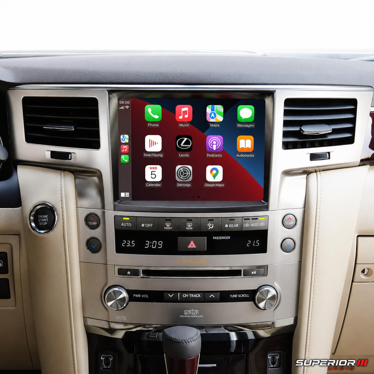 2008–2021 Lexus LX Wireless CarPlay & Android Auto Upgrade — Plug and Play