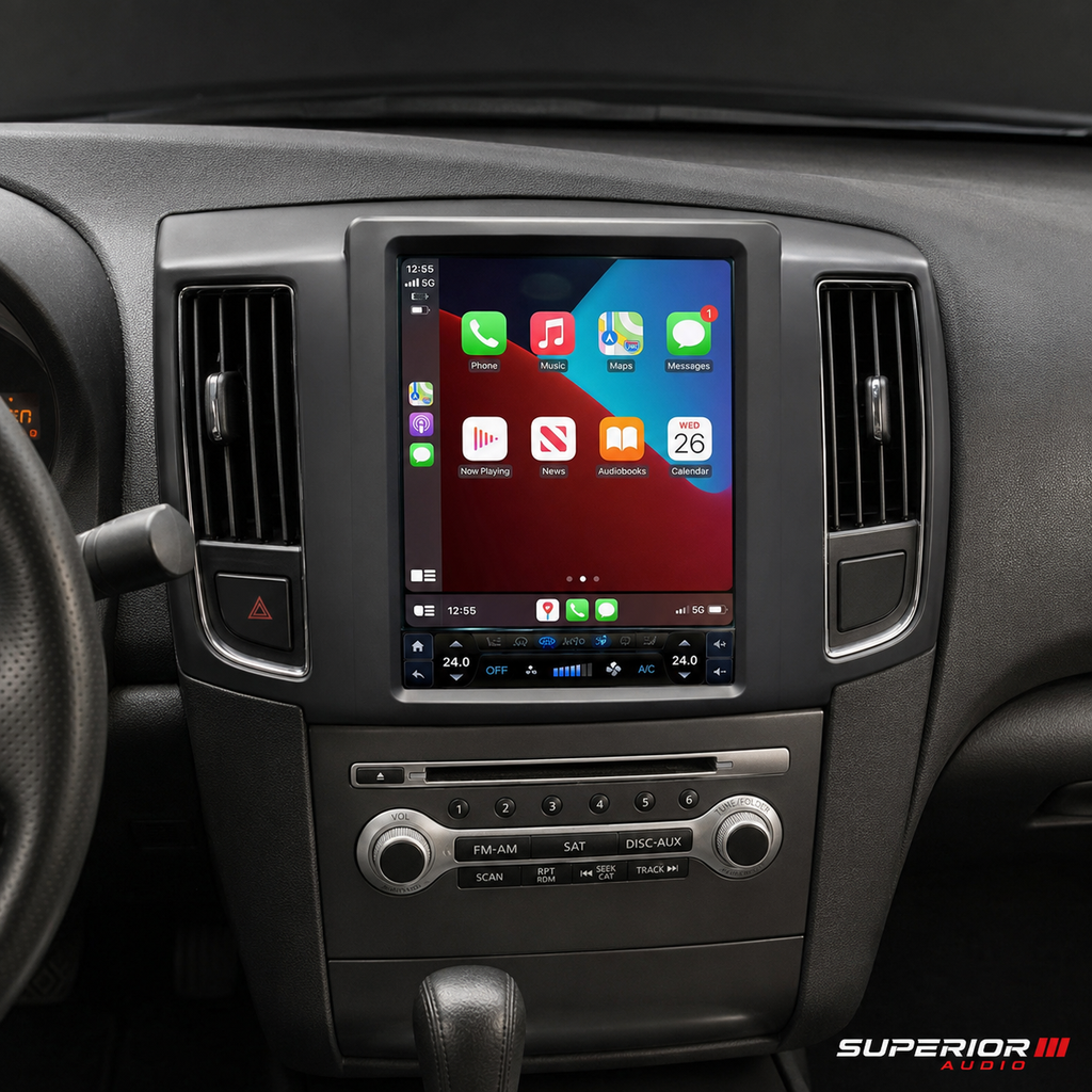 2009–2014 Nissan Maxima Wireless CarPlay & Android Auto Upgrade — Plug and Play