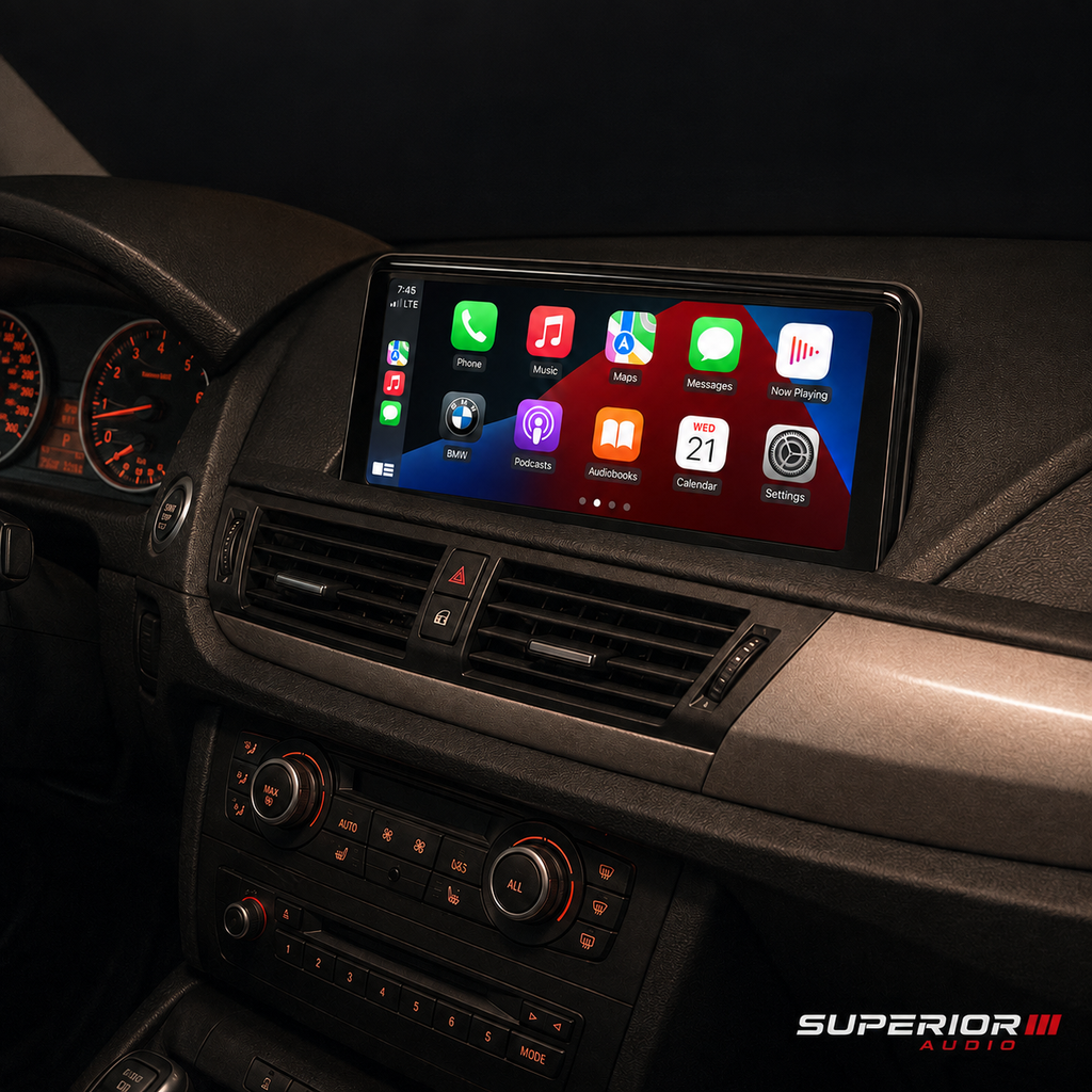 2009–2015 BMW X1 (E84) Wireless CarPlay & Android Auto Upgrade — Plug and Play