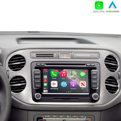 2009–2017 Volkswagen Tiguan Wireless CarPlay & Android Auto Upgrade — Plug and Play