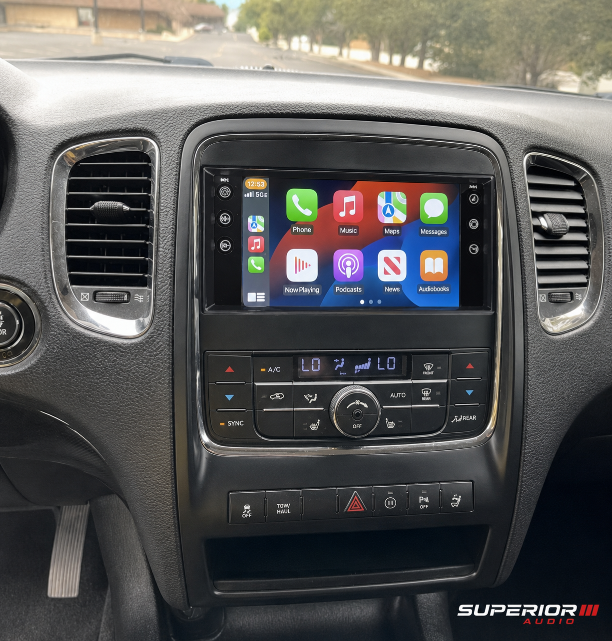 2011–2013 Dodge Durango Wireless CarPlay & Android Auto Upgrade — Plug and Play