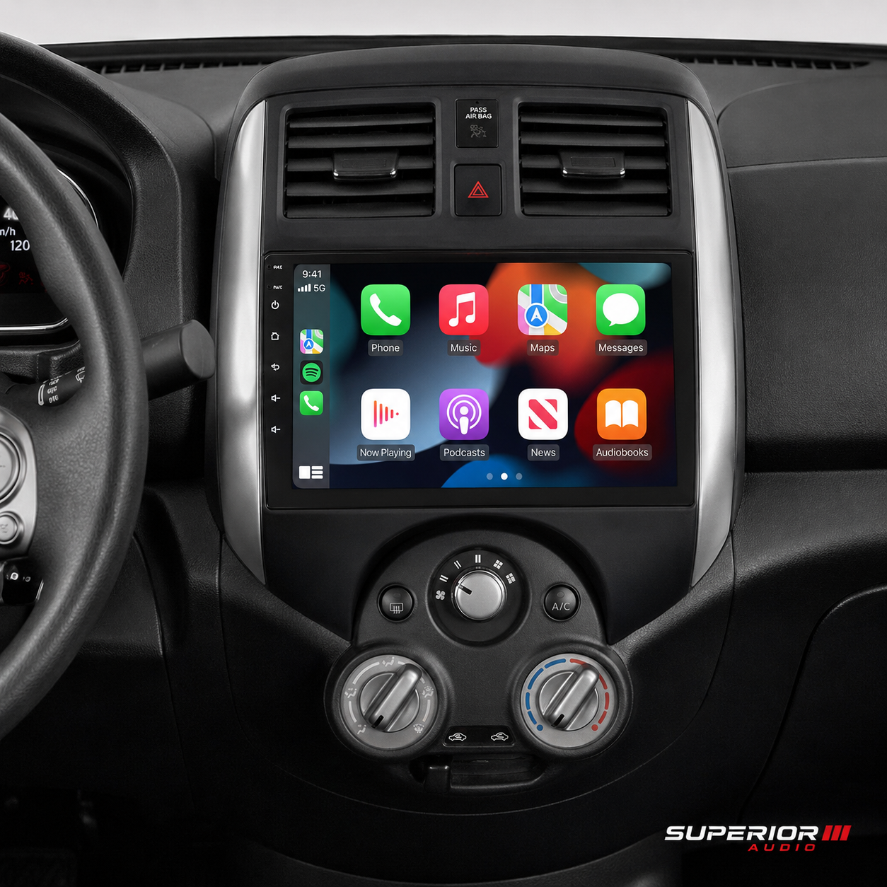 2012–2019 Nissan Versa Wireless CarPlay & Android Auto Upgrade — Plug and Play