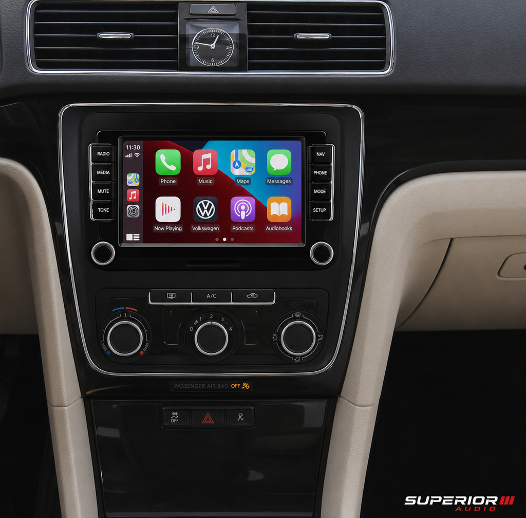 2012–2019 Volkswagen Beetle Wireless CarPlay & Android Auto Upgrade — Plug and Play