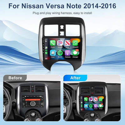 2012–2019 Nissan Versa Wireless CarPlay & Android Auto Upgrade — Plug and Play