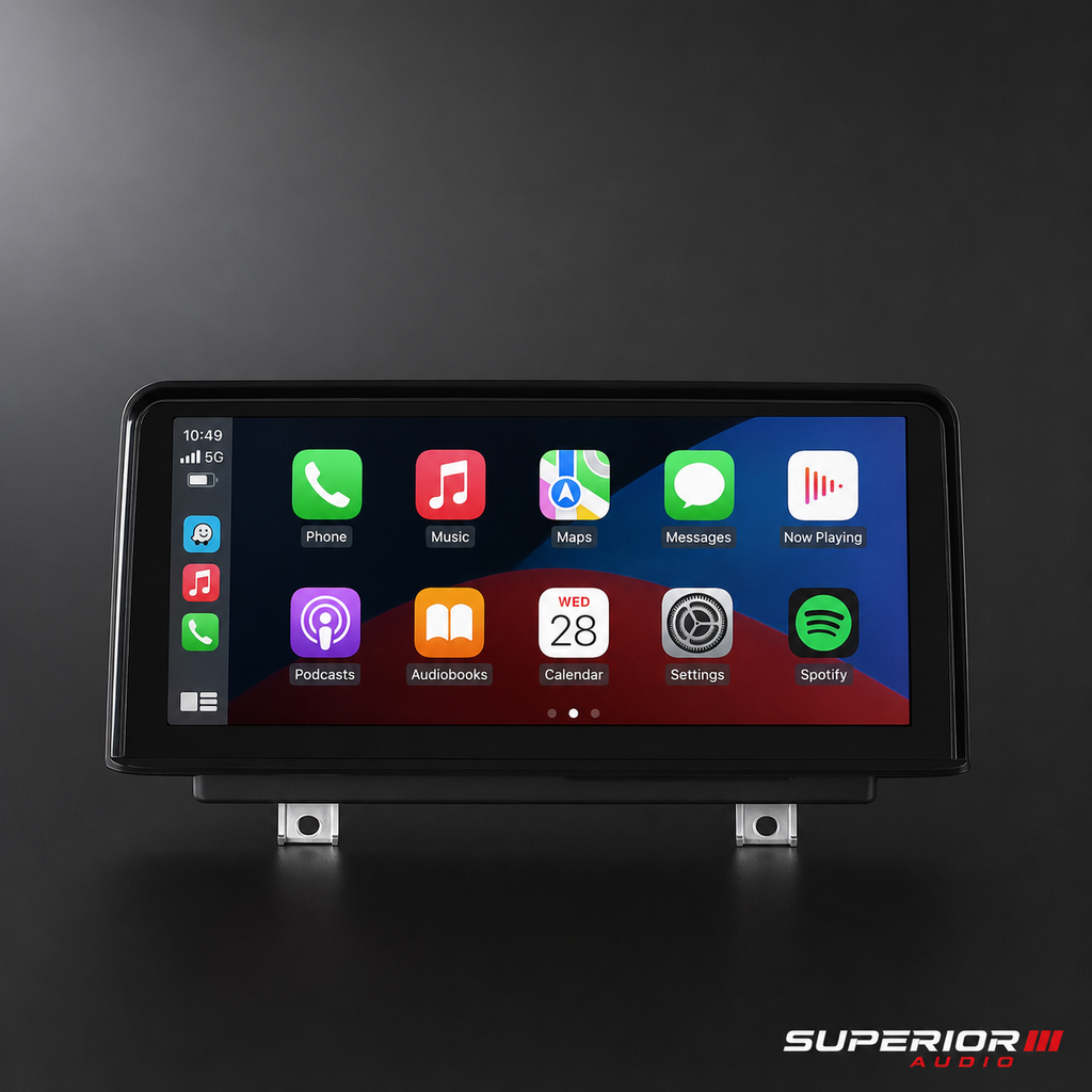 2013–2016 BMW 3 & 4 Series (F30–F36) Wireless CarPlay & Android Auto Upgrade — Plug and Play