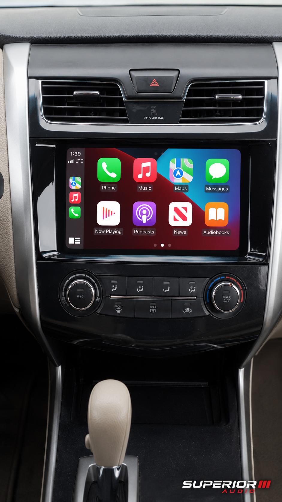2013–2018 Nissan Altima Wireless CarPlay & Android Auto Upgrade — Plug and Play