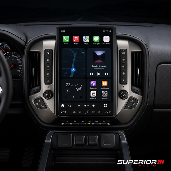2013-2019 GMC 1500 15.6 inch Tesla style Head unit