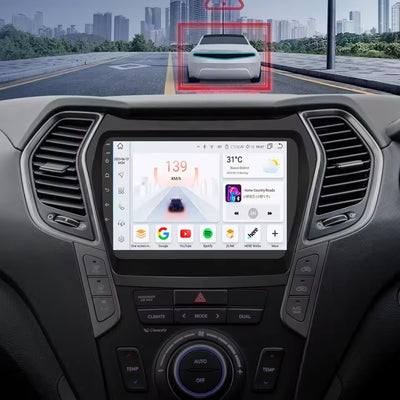 2013–2018 Hyundai Santa Fe Wireless CarPlay & Android Auto Upgrade — Plug and Play