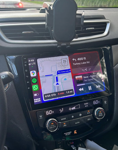 2014–2020 Nissan Rogue Wireless CarPlay & Android Auto Upgrade — Plug and Play