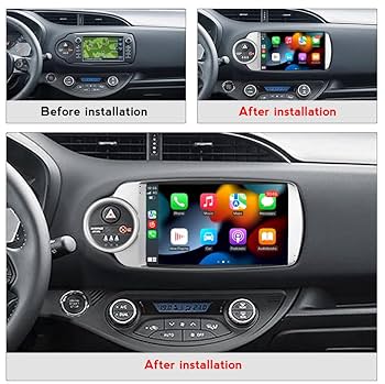 2012–2018 Toyota Yaris Wireless CarPlay & Android Auto Upgrade — Plug and Play