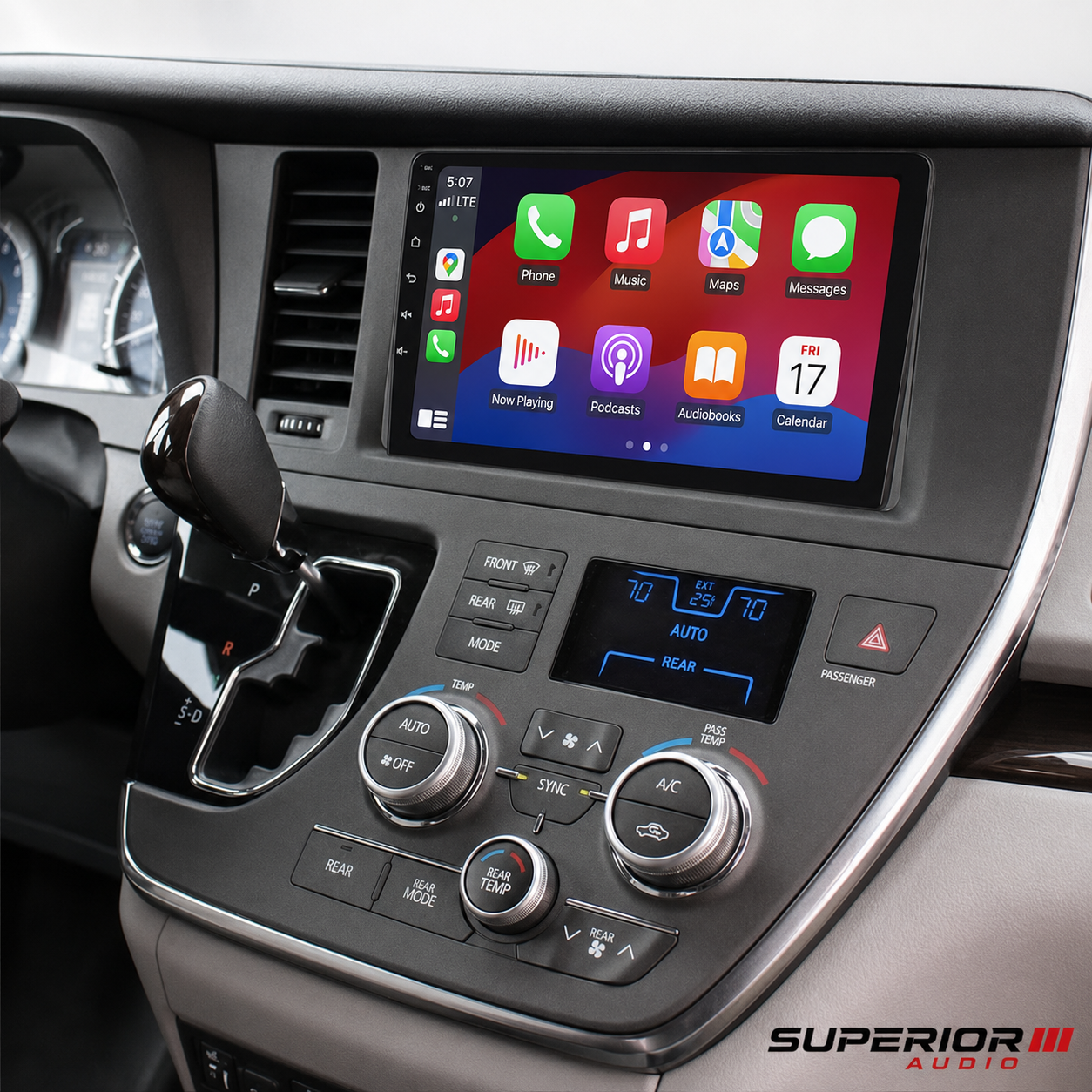 2015-2018 Toyota Sienna Wireless CarPlay & Android Auto