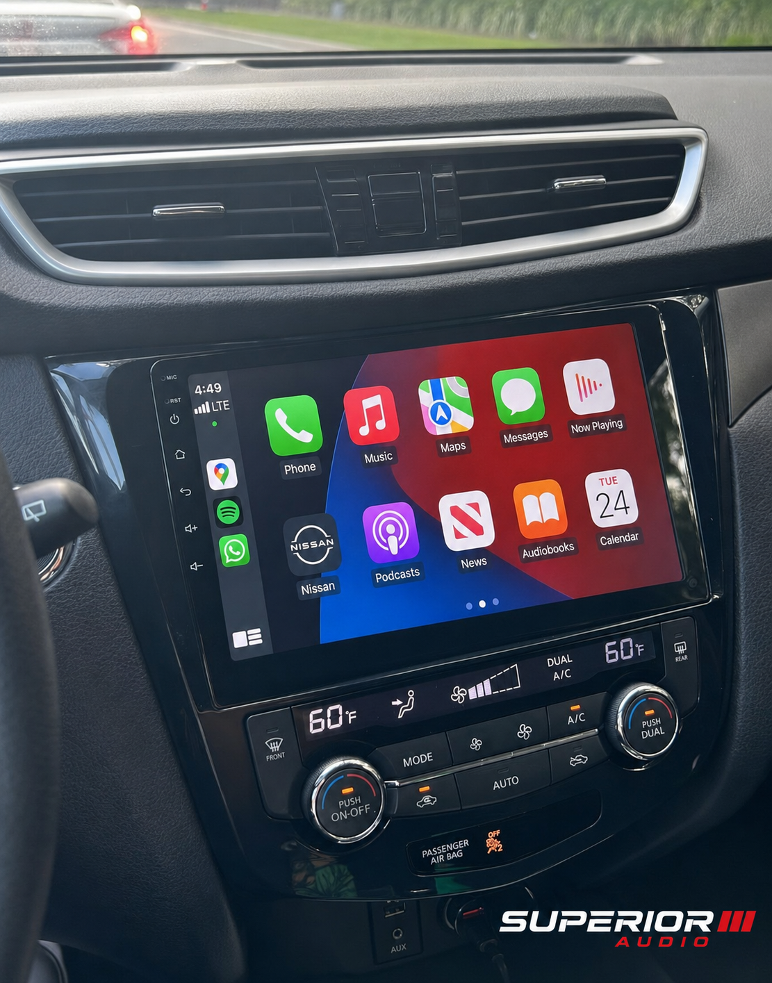 2015-2020 Nissan Rogue Wireless Carplay/Android auto