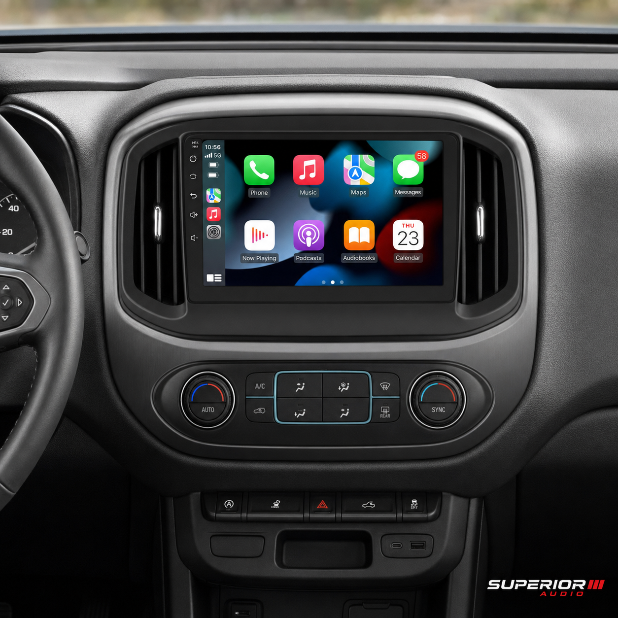 2015–2022 GMC Canyon Wireless CarPlay & Android Auto Upgrade — Plug and Play