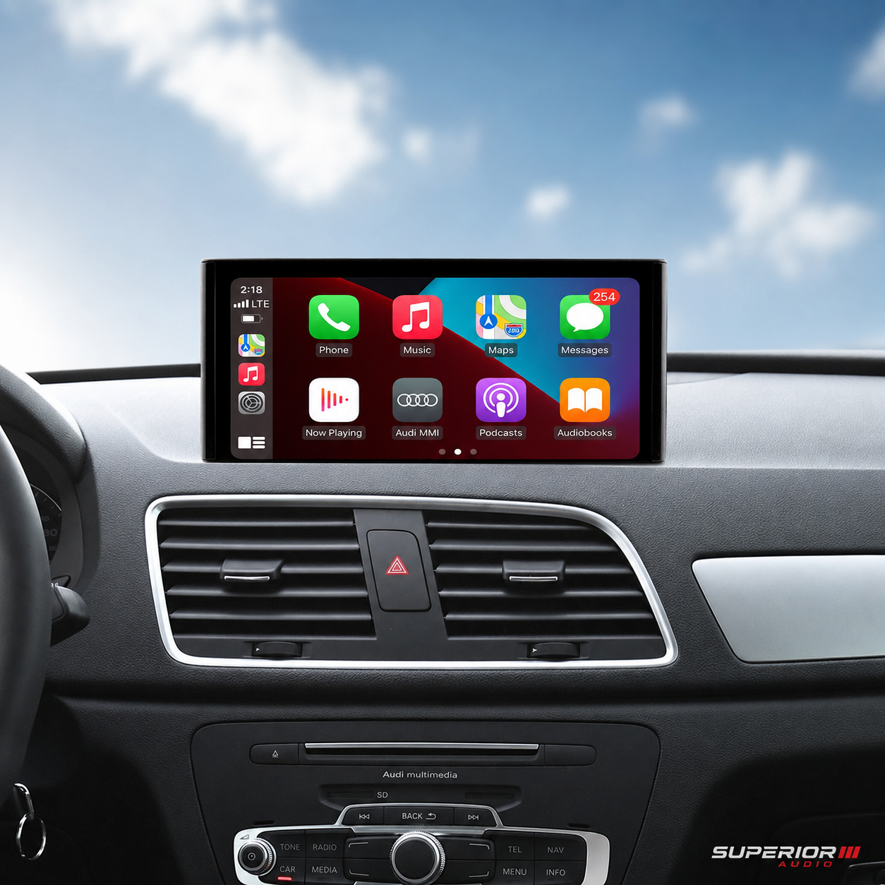 2015–2023 Audi Q3 Wireless CarPlay & Android Auto Upgrade — Plug and Play