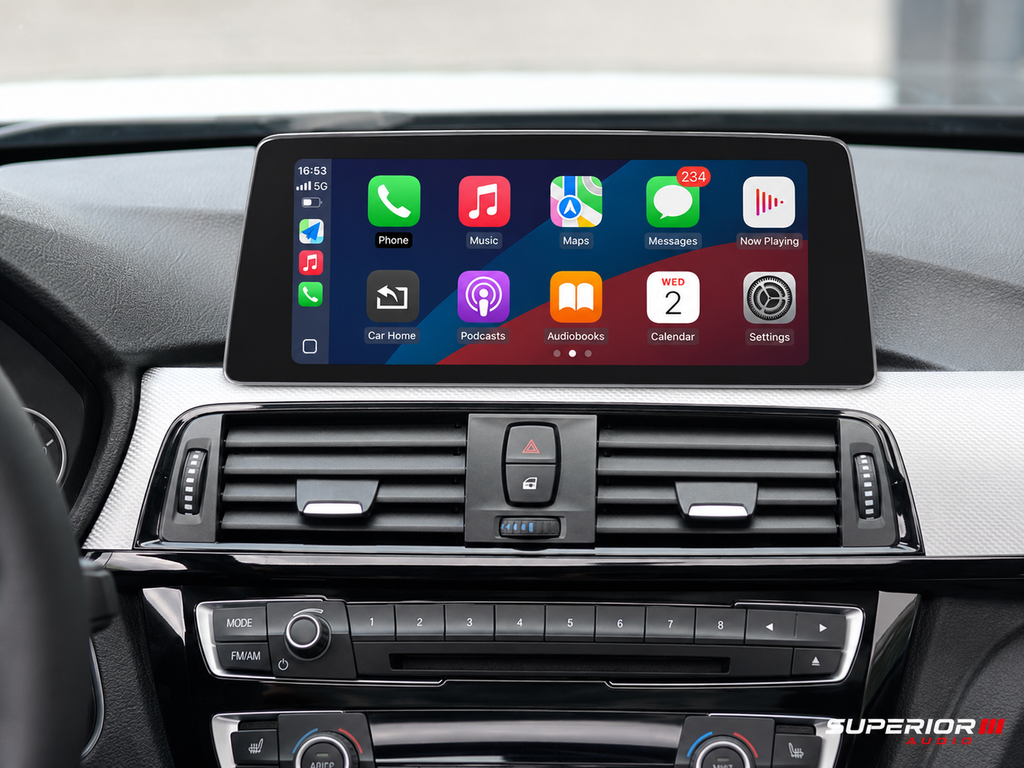 2016–2021 BMW EVO ID5/ID6 Wireless CarPlay & Android Auto Upgrade