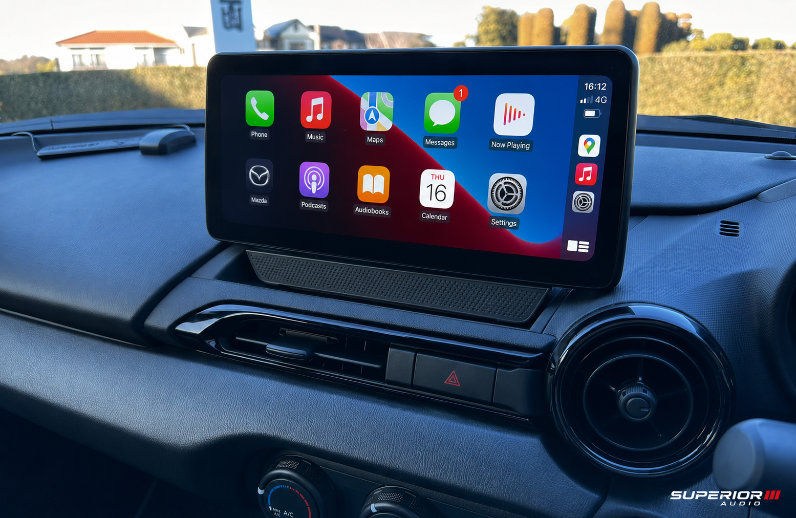 2016–2026 Mazda MX-5 Miata Wireless CarPlay & Android Auto Upgrade — Plug and Play