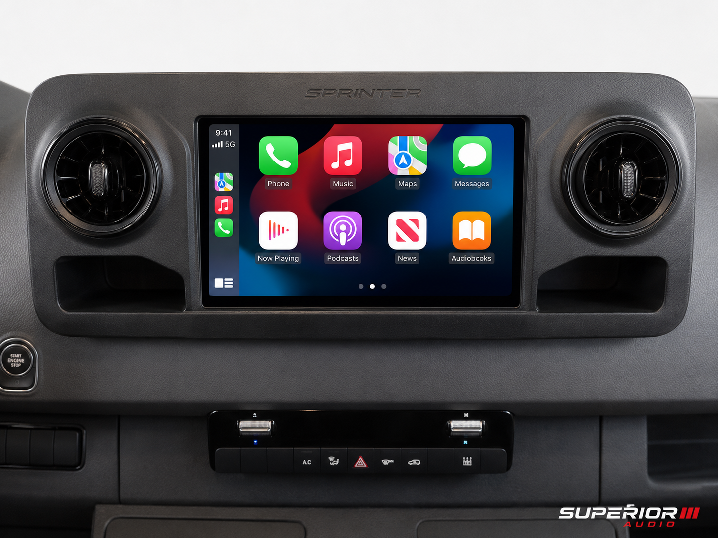 2018–2024 Mercedes-Benz Sprinter Wireless CarPlay & Android Auto Upgrade — Plug and Play