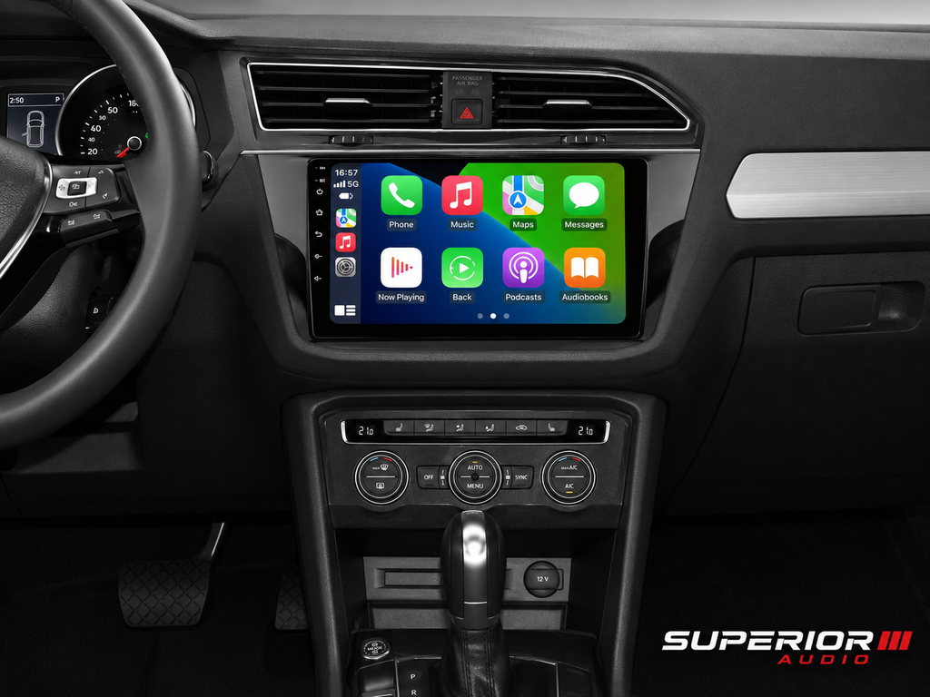 2018–2026 Volkswagen Tiguan Wireless CarPlay & Android Auto Upgrade — Plug and Play